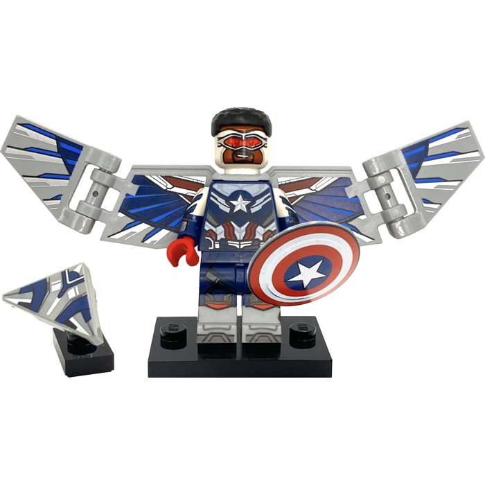 Lego-Captain-America-Minifigure-Split-from-76017-Set-B00O0SF12A - The  Minifigure Store - Authorised LEGO Retailer