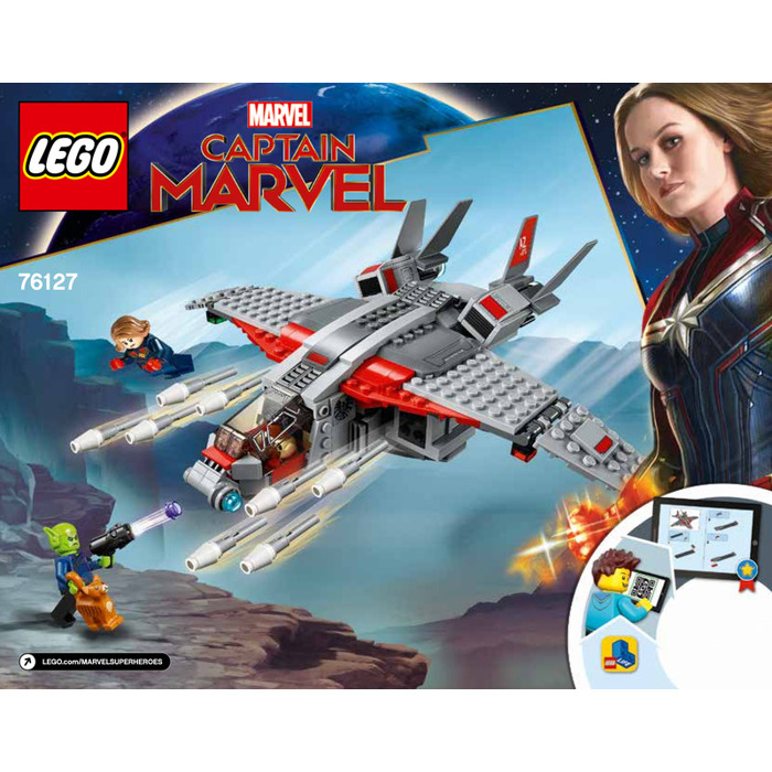 LEGO Captain Marvel and The Skrull Attack Set 76127