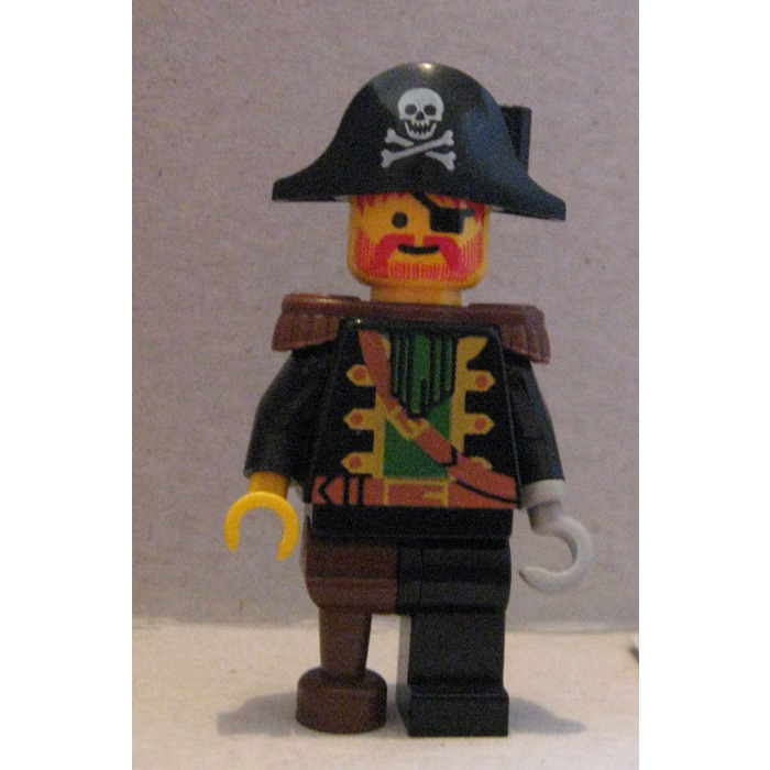 Lego Figur Minifig Piraten pirates Captain Red Beard 6250 1029 