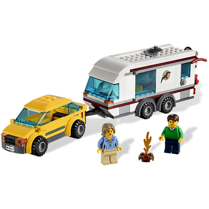 lego city car and caravan