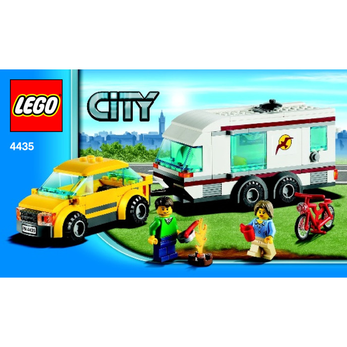 LEGO CITY Instruction Manual Only #4435 Car Caravan 