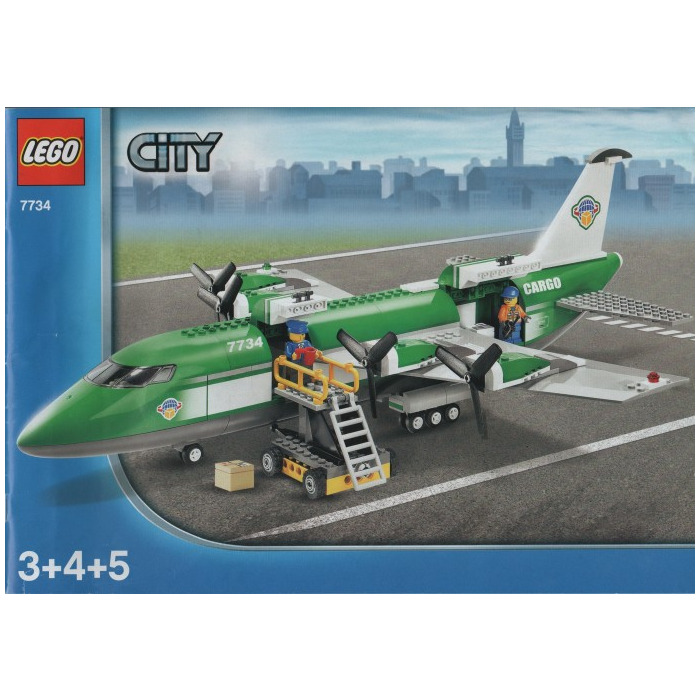 lego city cargo plane