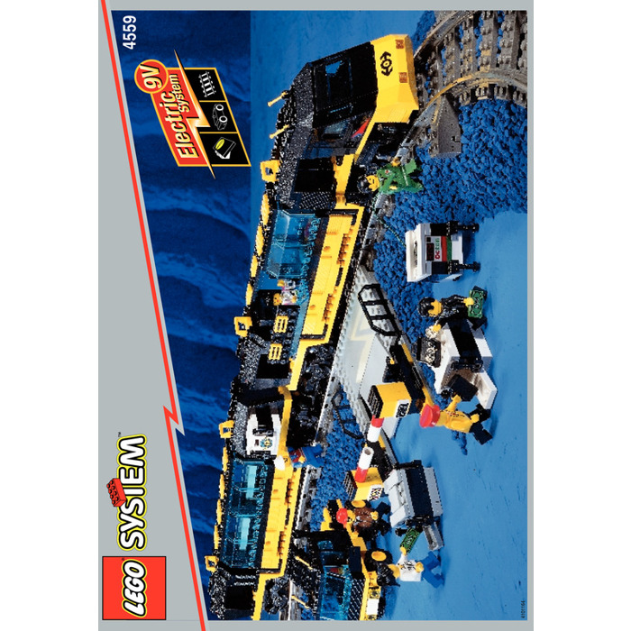 LEGO 4559 Cargo Railway Set Parts Inventory and Instructions - LEGO  Reference Guide