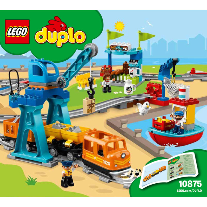 Comorama Trolley solo LEGO Cargo Train Set 10875 Instructions | Brick Owl - LEGO Marketplace
