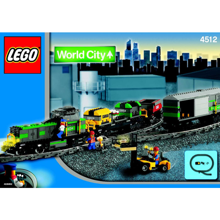 LEGO Cargo Train Set 4512 Instructions | Owl LEGO