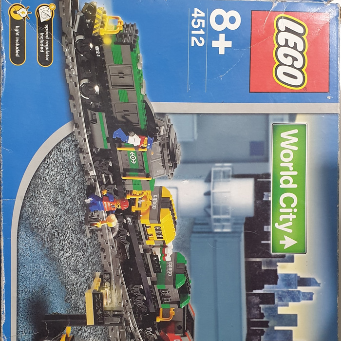 LEGO Cargo Train 4512 Packaging | Brick Owl - LEGO Marketplace