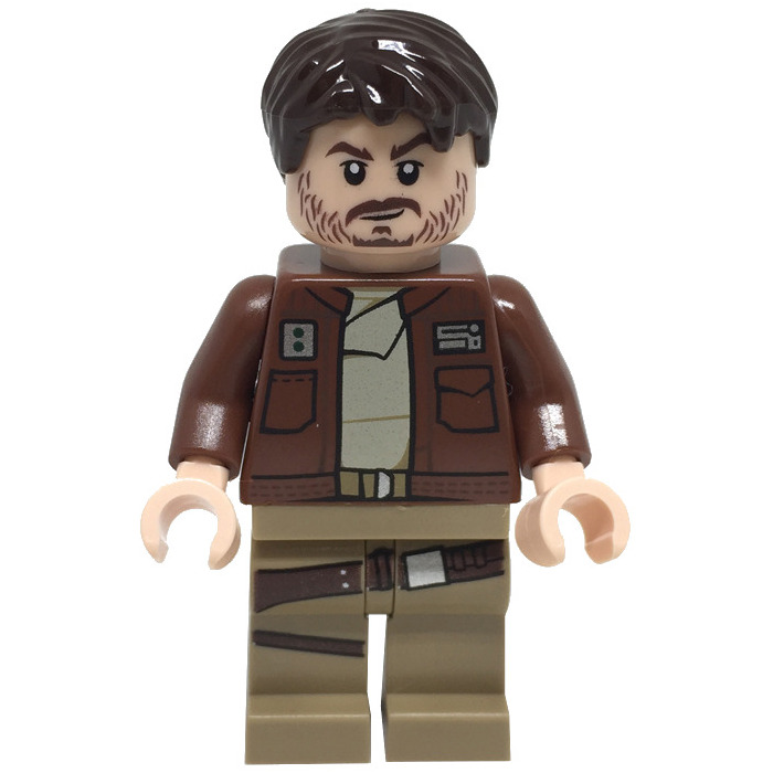 LEGO Cassian Andor with Reddish Brown Jacket Minifigure | Brick Owl ...