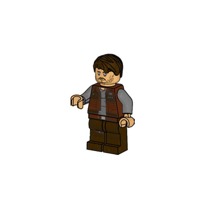 LEGO Cassian Andor with Reddish Brown Vest Minifigure | Brick Owl ...