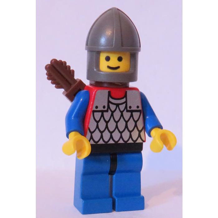 x167 New Neuf Headgear Helmet Castle metallic silver LEGO Minifigure 