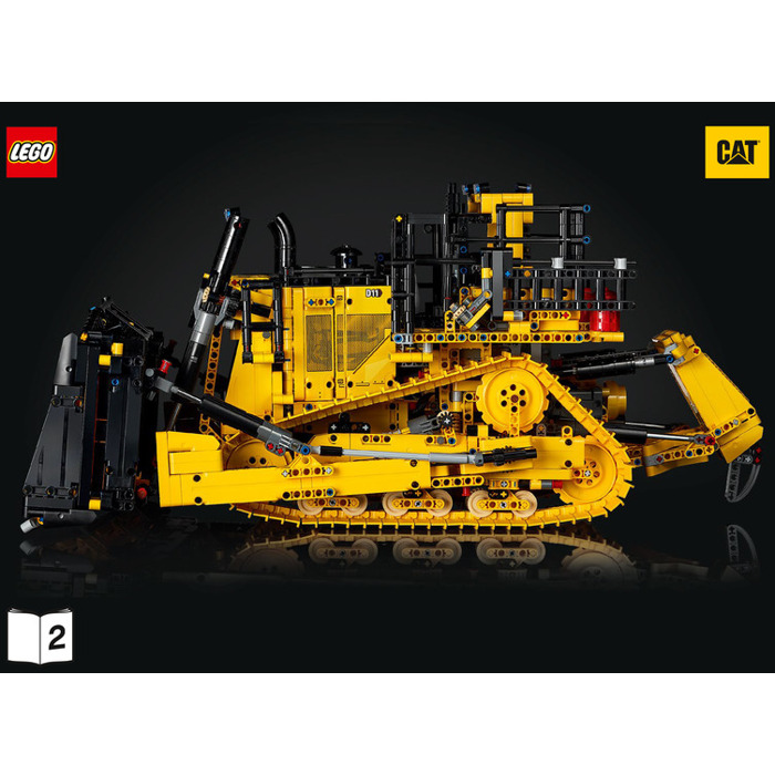 LEGO Cat Bulldozer Set 42131 Instructions | Brick Owl -