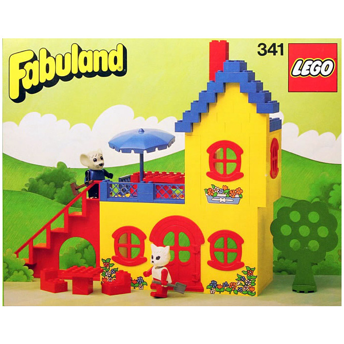 Endeløs sikring Forslag LEGO Catherine Cat's House and Mortimer Mouse Set 341-2 | Brick Owl - LEGO  Marketplace