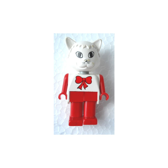 LEGO Catherine Cat with Red Bow Fabuland Figure Brick Owl - LEGO Marketplace