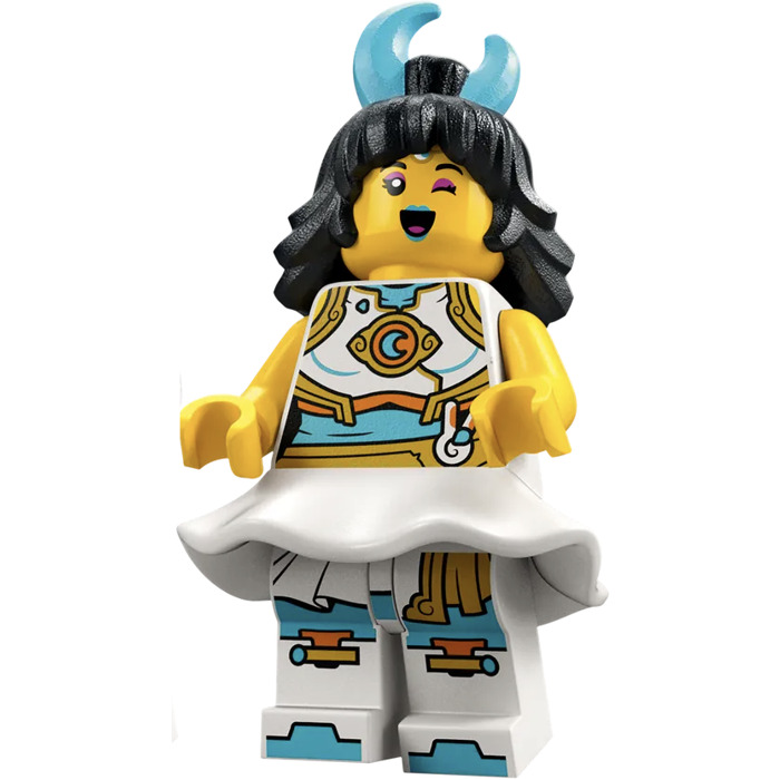 Lego Skirt x 1 White for Minifigure 