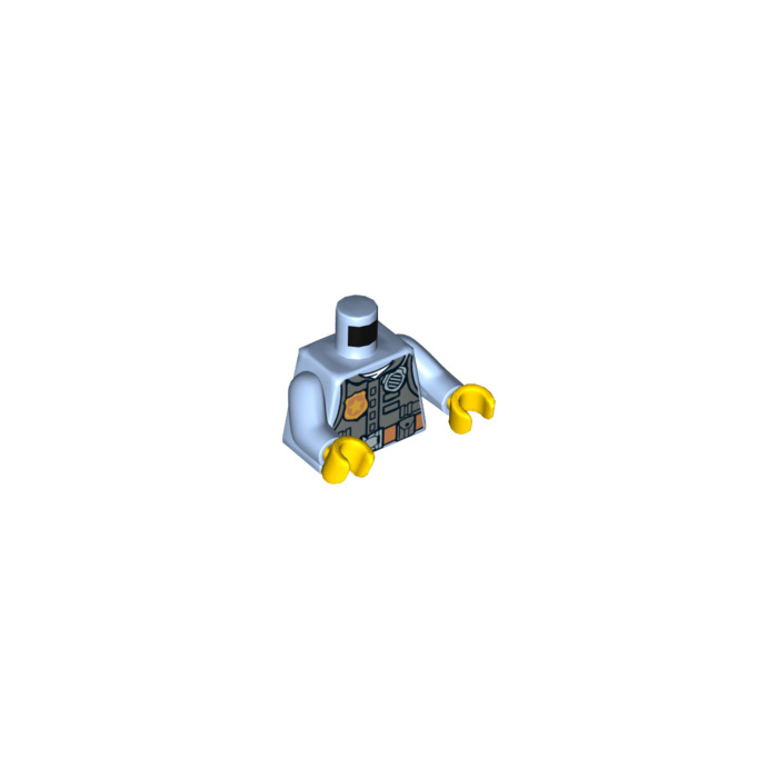 LEGO Chase McCain Minifig Torso (76382) Comes In | Brick Owl - LEGO ...