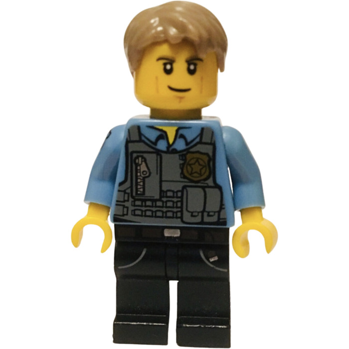 LEGO Chase McCain with Light Blue Uniform Minifigure Brick Owl