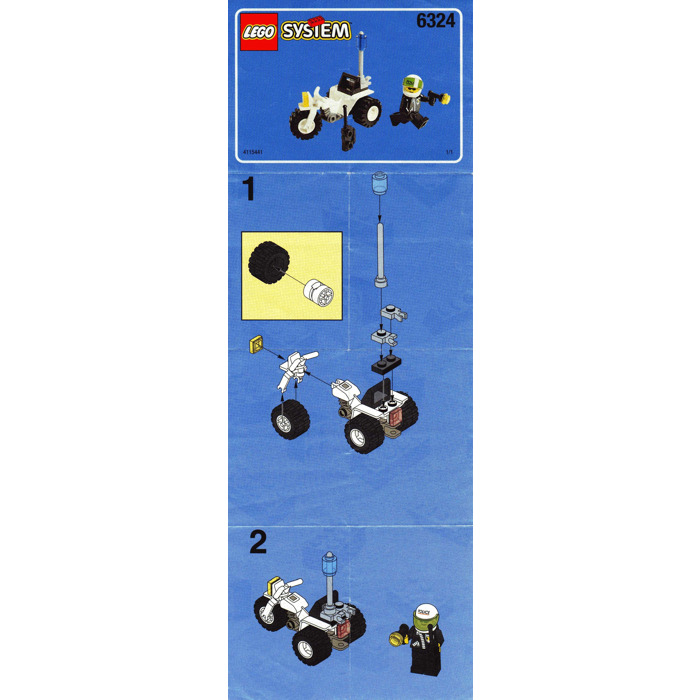 LEGO Chopper Cop Set 6324 Instructions Set | Brick Owl - LEGO Marketplace