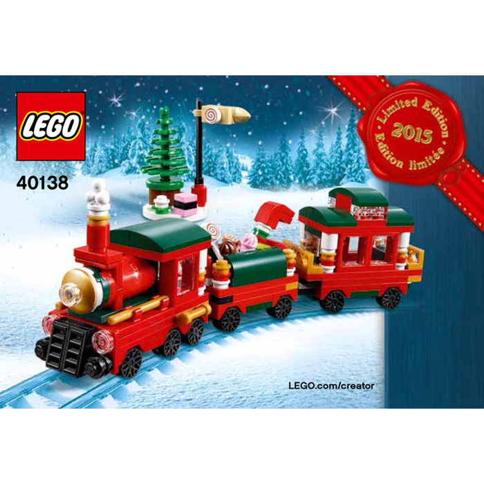 lego christmas train set