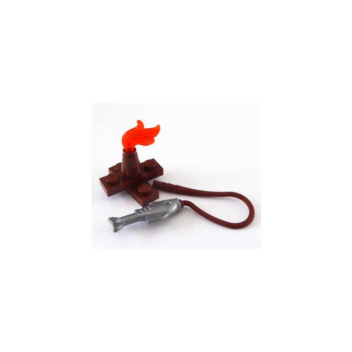 LEGO Reddish Brown Curved Long Whip (75216 / 88704) Comes In