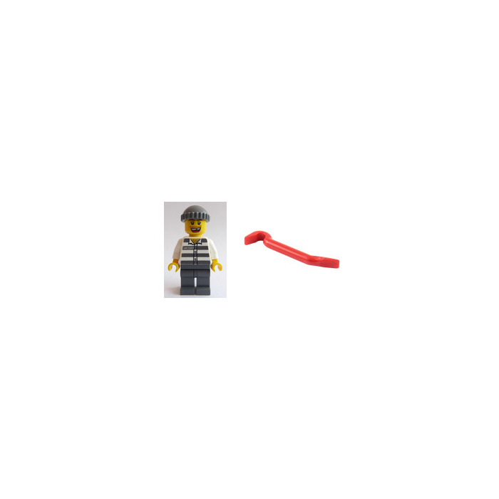 LEGO City Advent Calendar Set 7553-1 Subset Day - Robber with Crowbar | Brick Owl - LEGO Marketplace