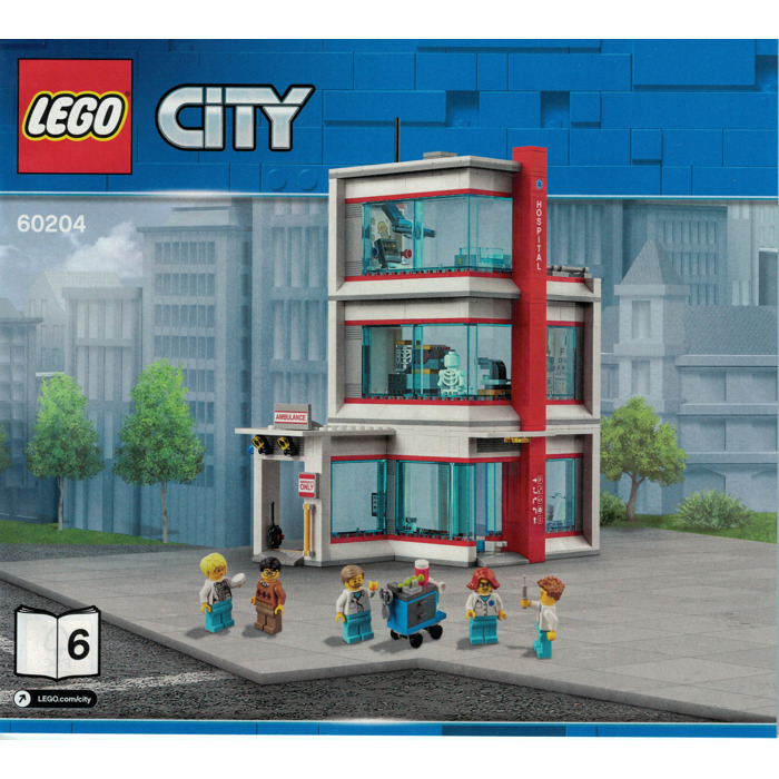 Kammer bro jævnt LEGO City Hospital Set 60204 Instructions | Brick Owl - LEGO Marketplace