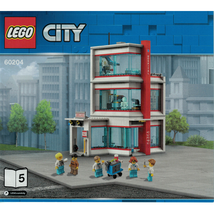 LEGO City Hospital Set 60204 Instructions | Brick Owl LEGO Marketplace