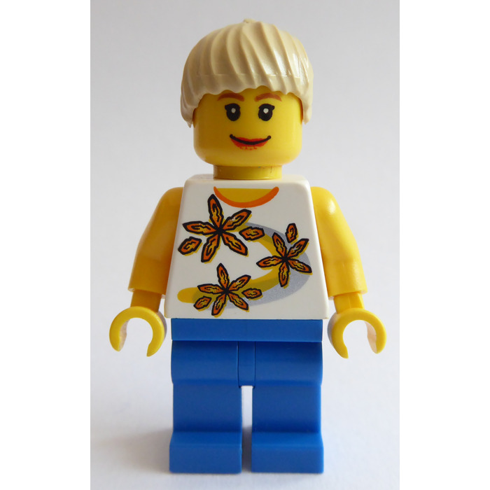 Brown, Tan, Orange, Black 4x Lego Hair Pieces Female Ponytail BRAND NEW 6093