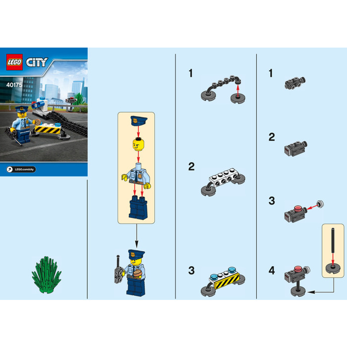 City Police Pack Set 40175 Instructions | Brick Owl - Marketplace