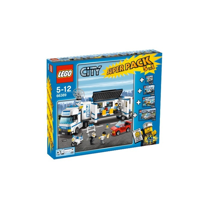 En nat flyde over Meddele LEGO City Police Super Pack 5 in 1 Set 66389 | Brick Owl - LEGO Marketplace