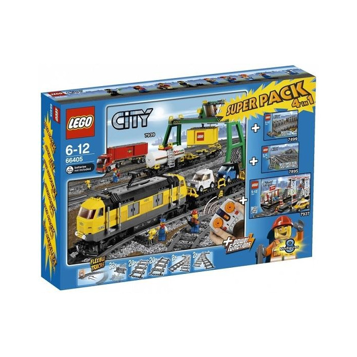 Klassifikation Symposium charme LEGO City Trains Super Pack 4-in-1 Set 66405 Packaging | Brick Owl - LEGO  Marketplace
