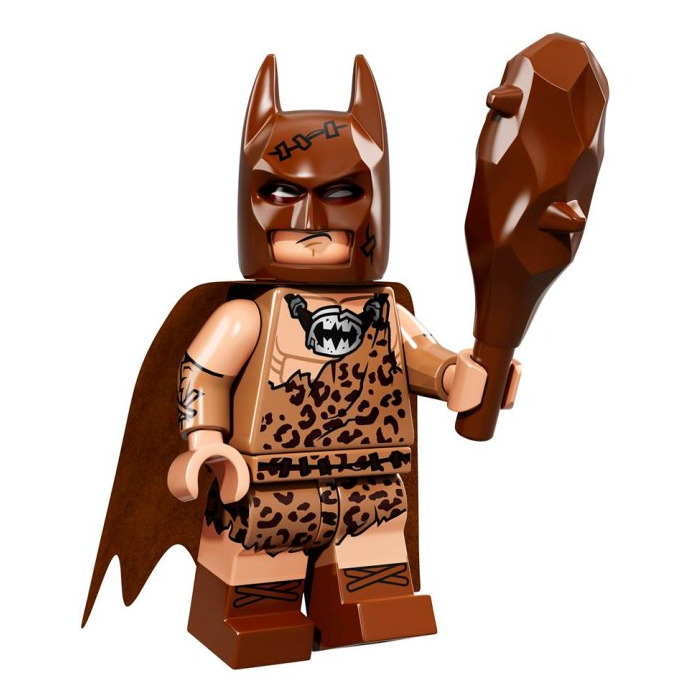 LEGO Minifigure Medium Dark Flesh Clan of the Cave Batman Minifig Torso 16360 