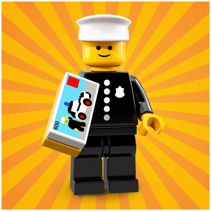 hvidløg marionet Grav LEGO Classic Police Officer Set 71021-8 | Brick Owl - LEGO Marketplace