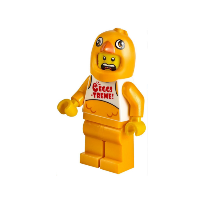Lego Minifigure chicken costume