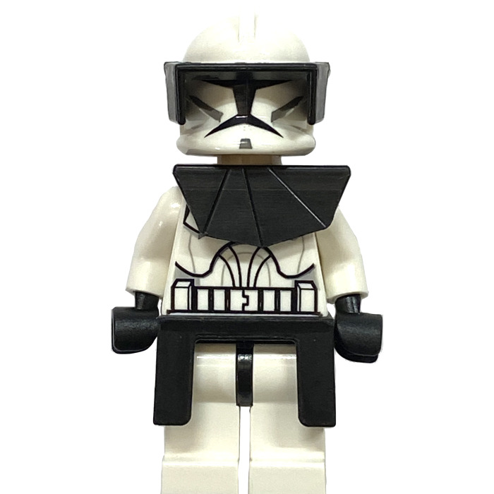 Lego 61189pb06 Minifigura Headgear Casco SW Clon Trooper Con Agujeros Clon artillero 