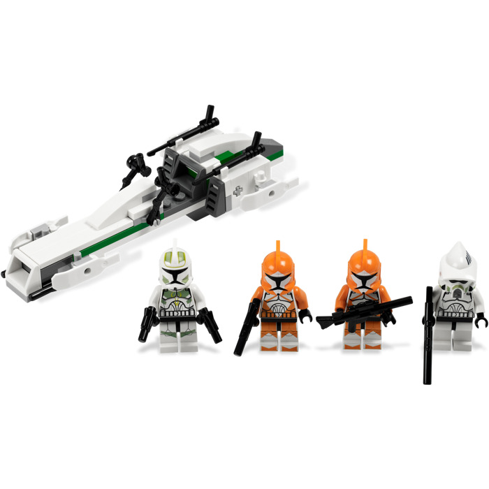 TROOPER Minifigure LEGO® brick STAR WARS™ Sand Green DELUXE CLONE COMMANDER 
