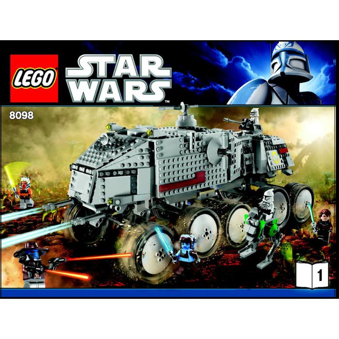 kom over marmorering Pump LEGO Clone Turbo Tank Set 8098 Instructions | Brick Owl - LEGO Marketplace