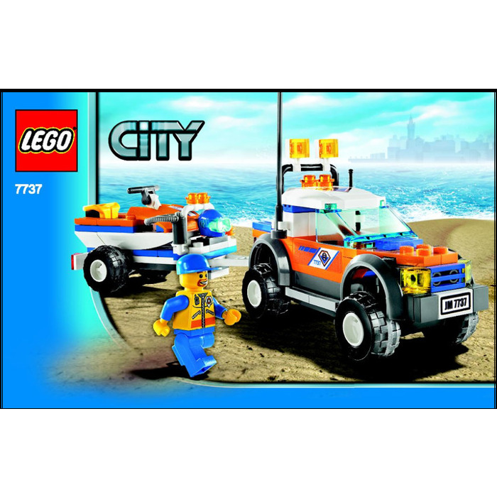 LEGO Coast 4WD & Jet Set 7737 Instructions | Brick Owl - LEGO Marketplace