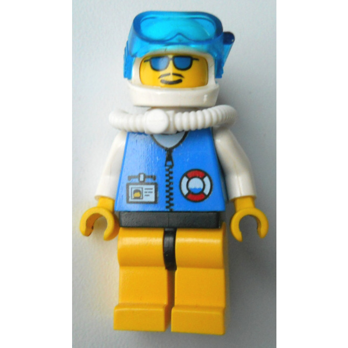 LEGO OldDkGray minifig scuba air tank ref 30091 /set 4792 4794 4791 4795 ... 