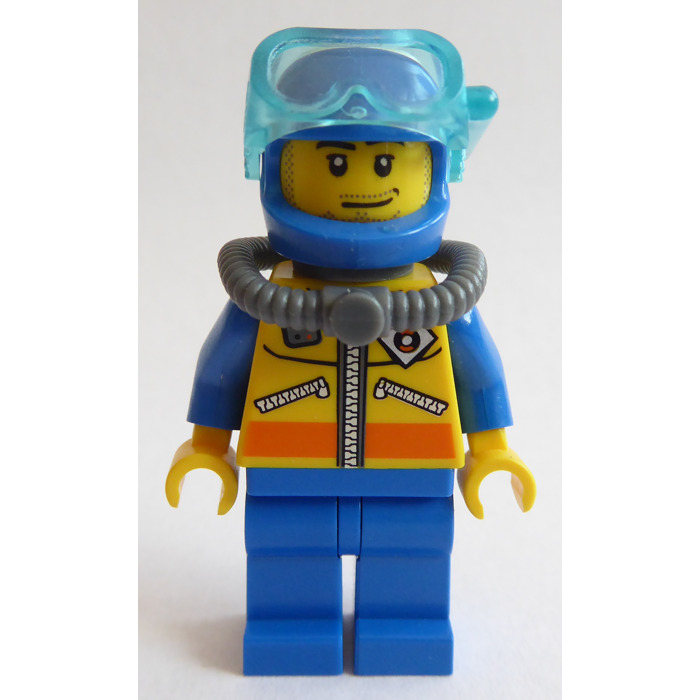 LEGO Coast Guard Diver Minifigure | Brick Owl - LEGO Marketplace