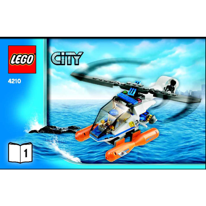 LEGO Coast Guard Platform Set 4210 Instructions | Brick Owl - LEGO