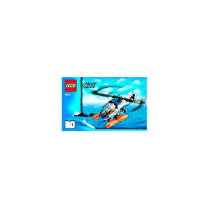 LEGO Coast Guard Platform Set 4210 Instructions | Brick Owl - LEGO