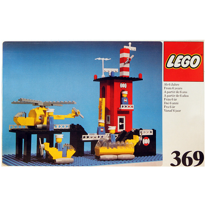 cel schoenen Nodig hebben LEGO Coast Guard Station Set 369 | Brick Owl - LEGO Marketplace