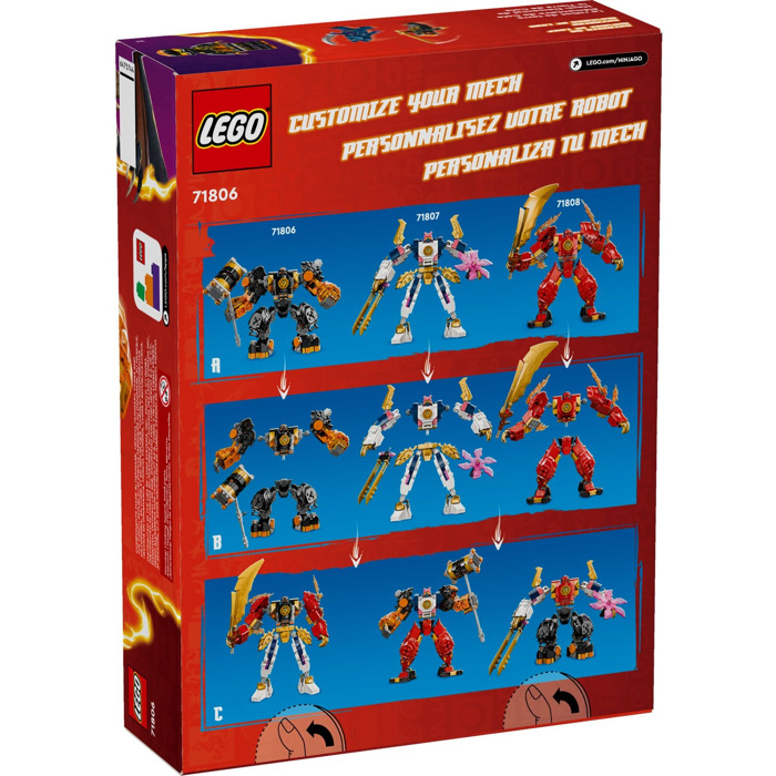 LEGO Cole's Elemental Earth Mech Set 71806 Packaging | Brick Owl - LEGO ...