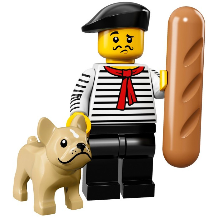 beige, tan 1 x LEGO 4342 Minifigure Baguette Pain Food Bread NEUF NEW 