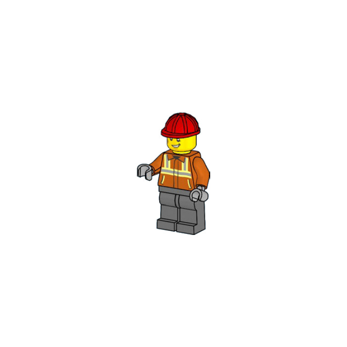 LEGO Construction Worker Minifigure | Brick Owl - LEGO Marketplace