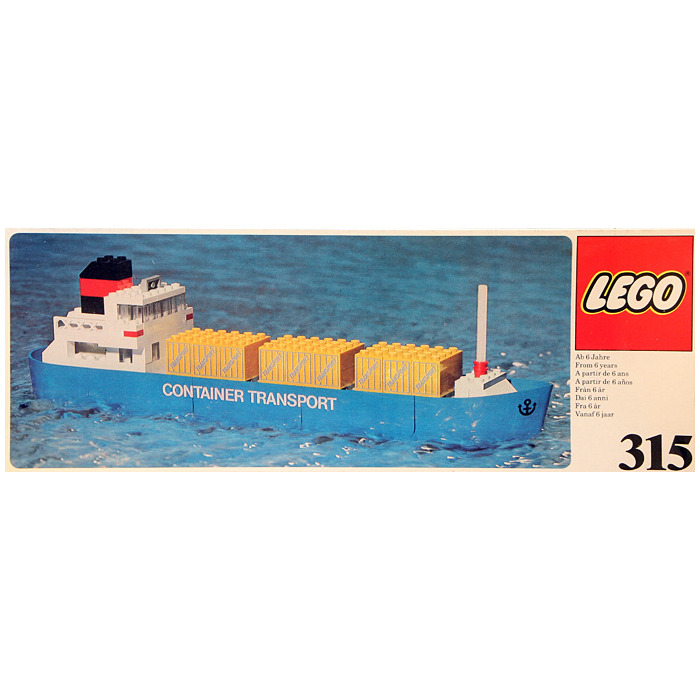 lego container ship