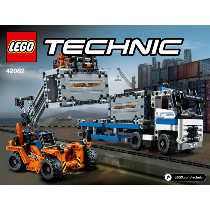 lego technic container yard