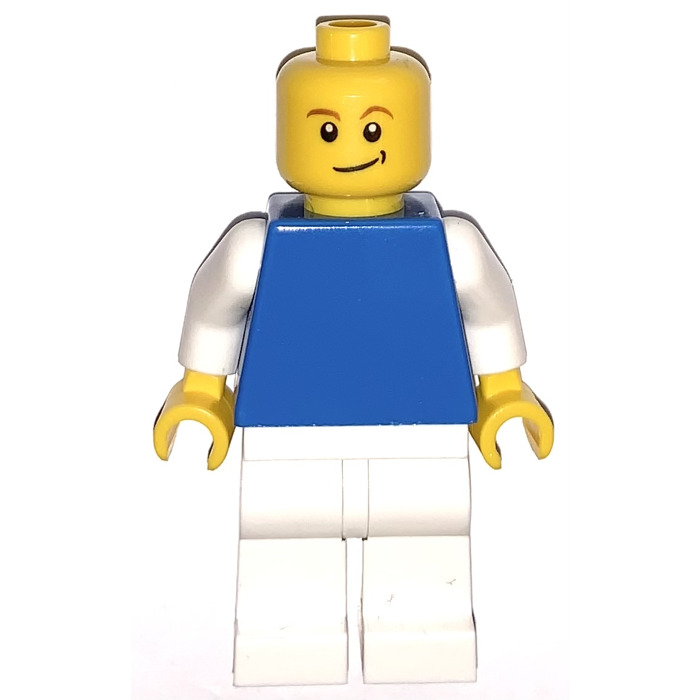 LEGO 1 Plain  Body Torso For Female Girl Boy Man  Minifigure White Yellow Hands 