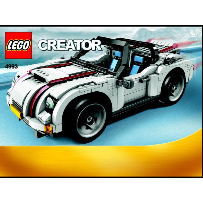 LEGO Cool Convertible Set 4993 Instructions Brick Owl LEGO Marketplace