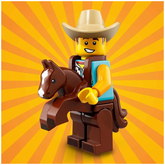 Vil have mastermind Sømand LEGO Cowboy Costume Guy Set 71021-15 | Brick Owl - LEGO Marketplace