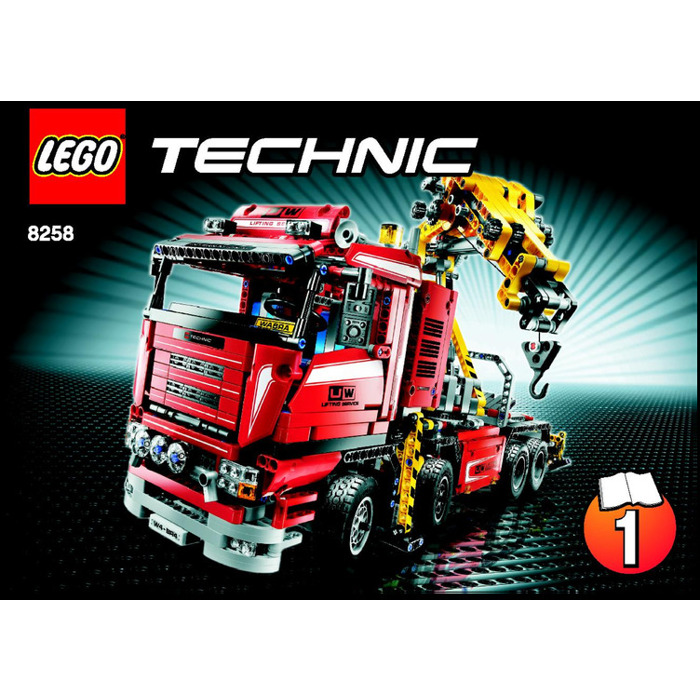 jul forbinde Alperne LEGO Crane Truck Set 8258 Instructions | Brick Owl - LEGO Marketplace